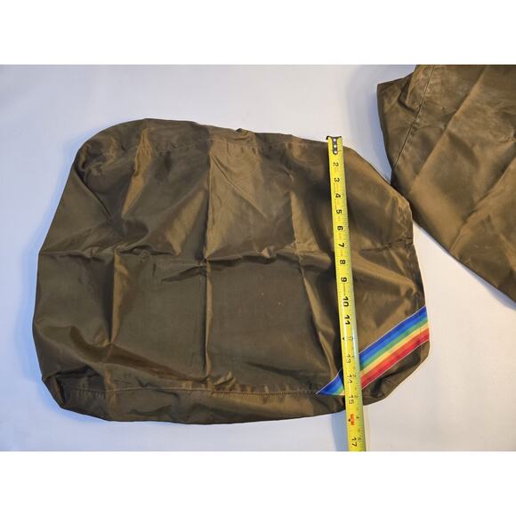 Rare Brown ABCOM Apple Macintosh SE/30 SE Plus Dust CoversRainbow Trim - Picture 11 of 11